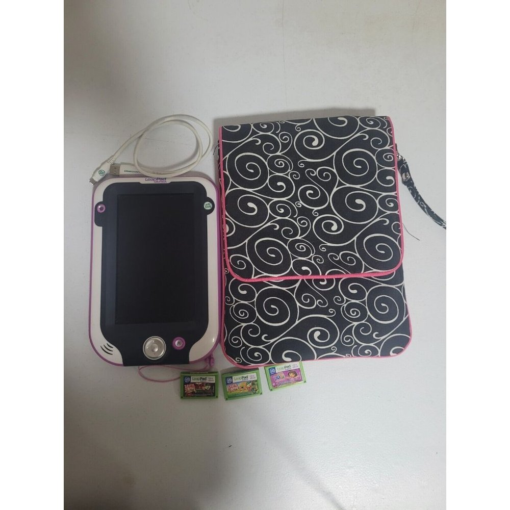 LeapPad Ultra Kids Learning Tablet Wi-Fi purple - Charger, Case & 3 Games
